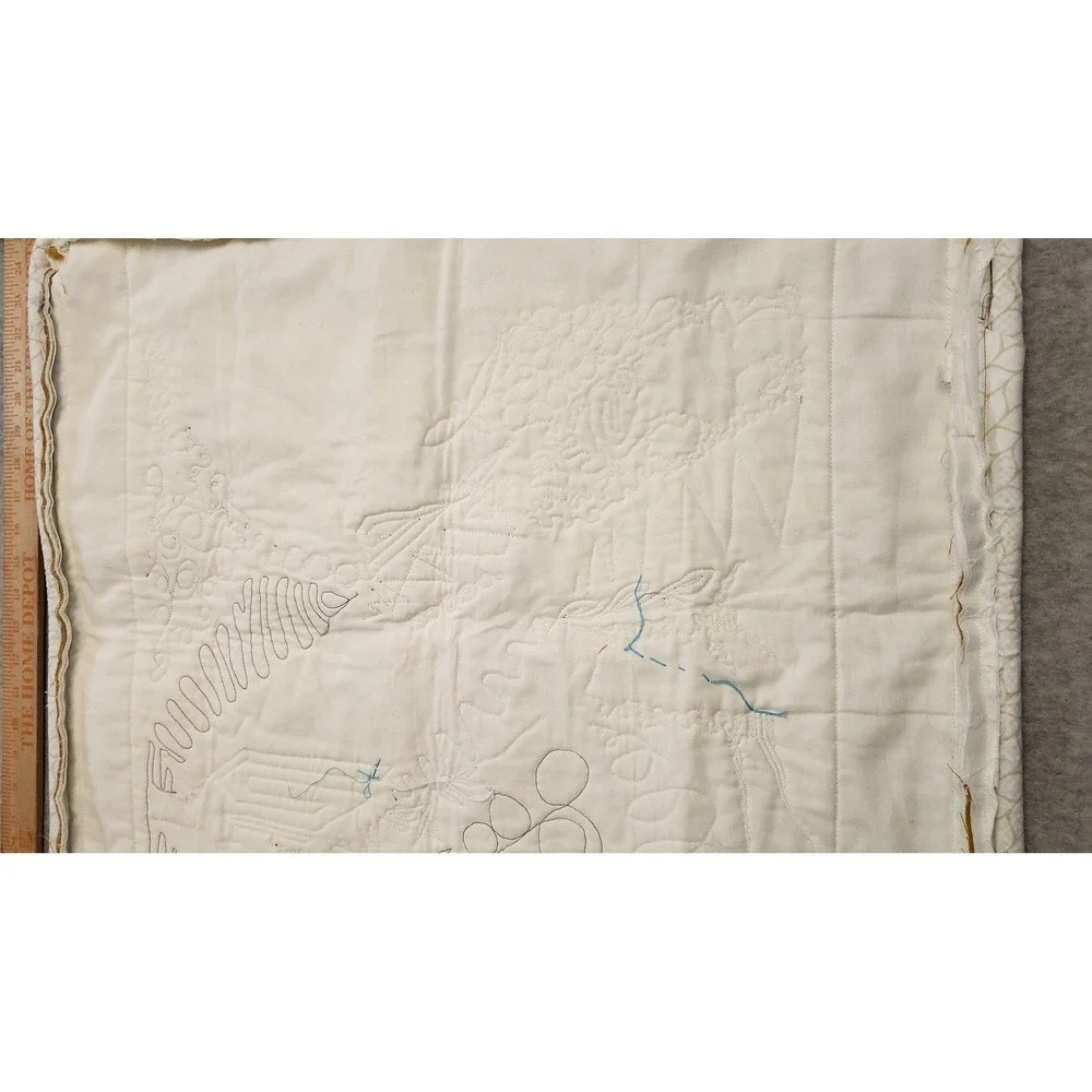 Handmade Quilted Rooster Wall Hanging Mini‎ Quilt Patchwork Farmhouse Kitchen